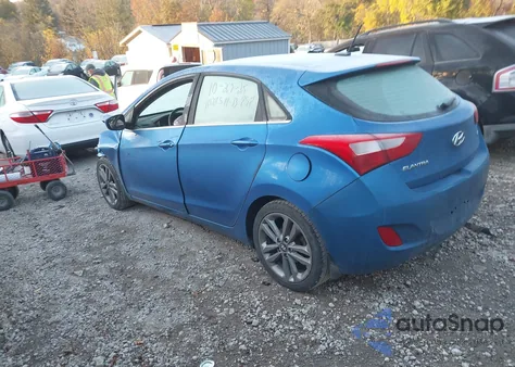 2017 Hyundai Elantra Gt из США, поврежденный, VIN KMHD35LH1HU363365